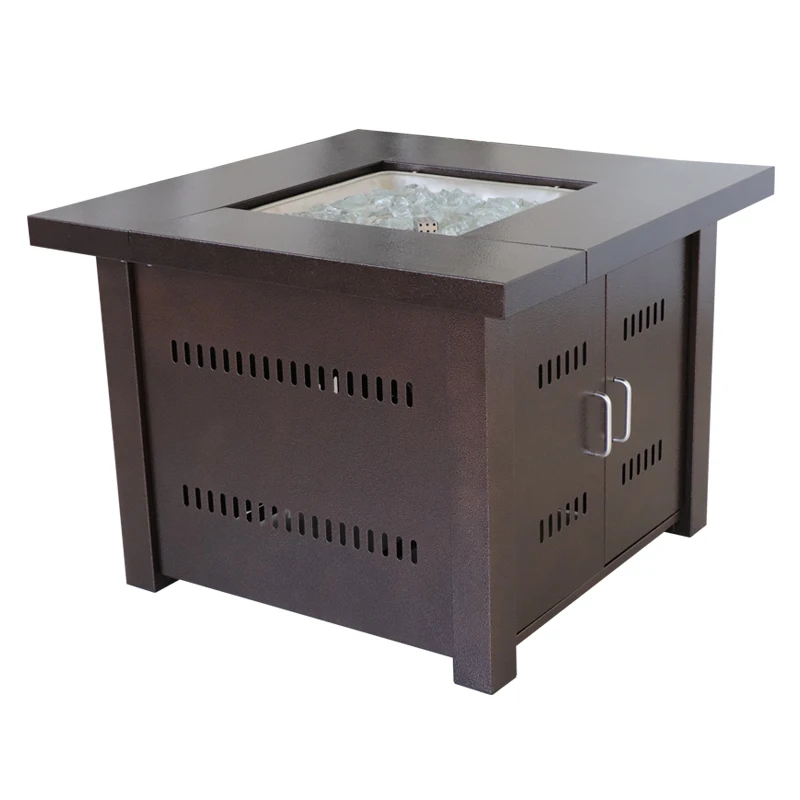 Hot Selling Cheap Custom Outdoor Black Steel Patio Gas Fire Pits