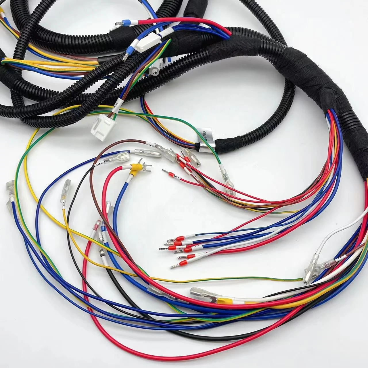 Customized electric cable assembly motor wiring harness car auto atv engine wire harness fuel injector cable with terminal