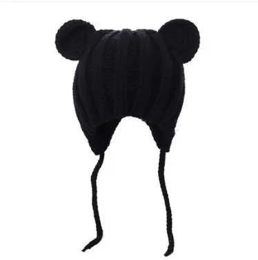 Baby Hat Cute Bear Toddler Earflap Beanie Infant Boys Girls Hats Warm for Fall Winter