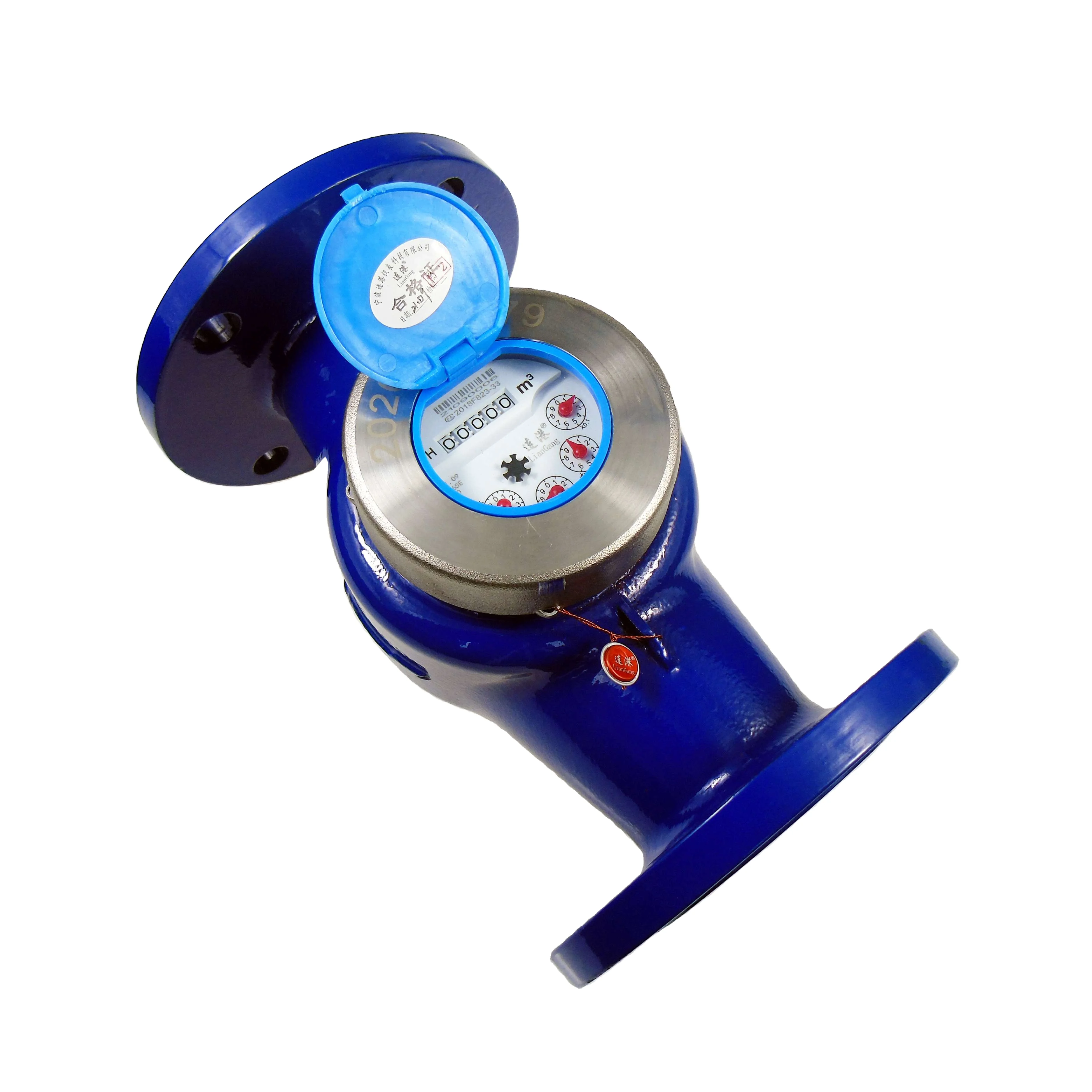 Dn80 3 Inches Detachable Mechanical Water Flow Meter Woltman Water Meter
