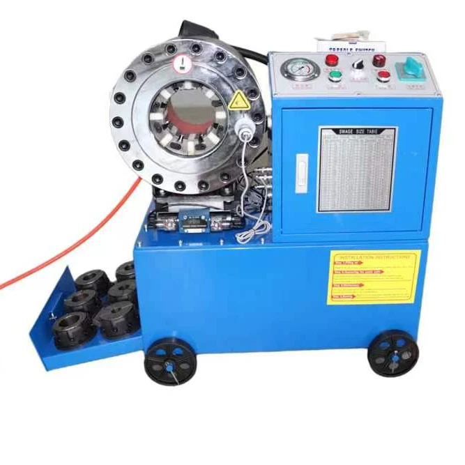 More than 20 year experience Uniflex hydraulic hose press wire hose crimping machine techmaflex hose crimping machine for sale