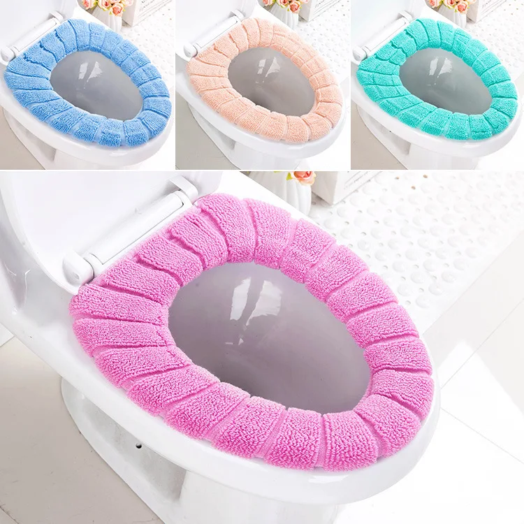 Universal Summer Thin Zippered Toilet Seat Gasket Cover Waterproof And Wipe For All Seasons Internet Use