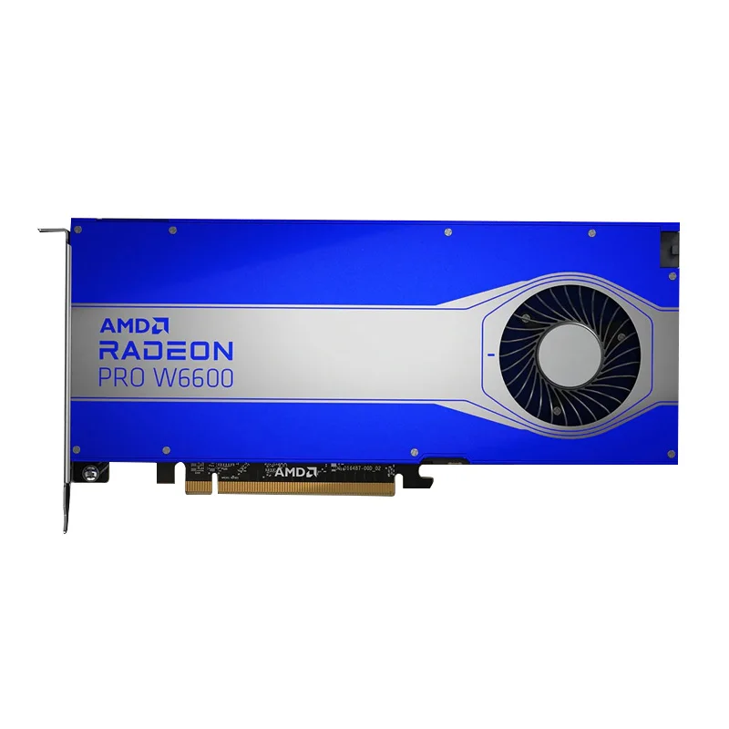 new orginal W6600 For AMD Radeon Pro W6600 8GB GDDR6 128bit Single-slot graphics cards GPU video card Gaming card