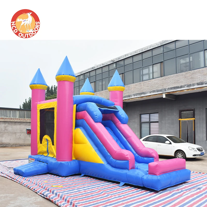 Football Player Bounce House Combo Dream Module Jumping Bouncy Castle Christmas Theme Inflatable Jumpers