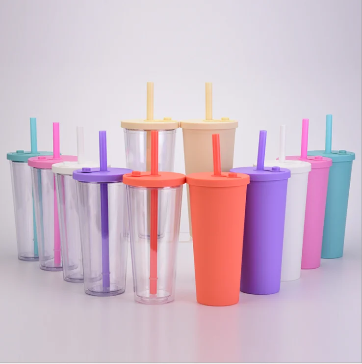 Продажа с завода, различные цвета, различные производители пластиковых бутылок для сока, пластиковая кружка с крышкой