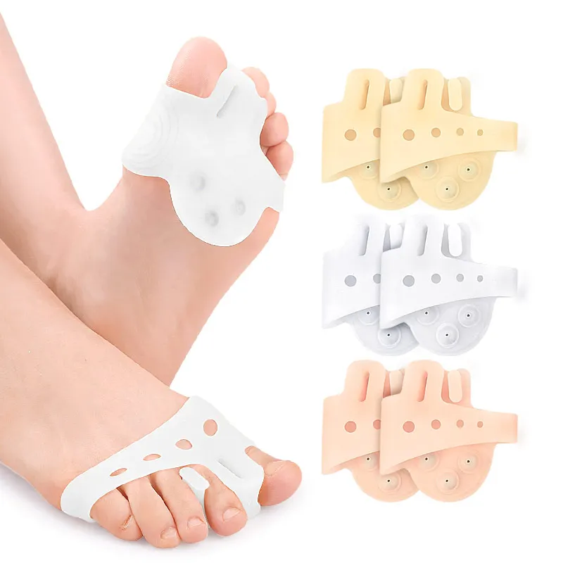 Toe Spacer Bunion Corrector Toe Stretcher Silicone Gel Toe Separator