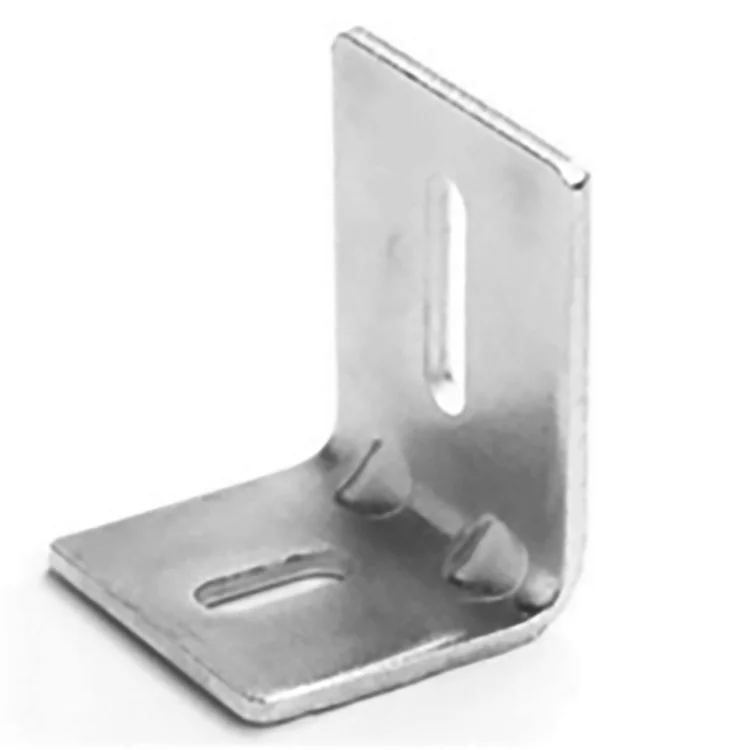 Customized engineering marble installation galvanized steel angle bracket stamping and processing service