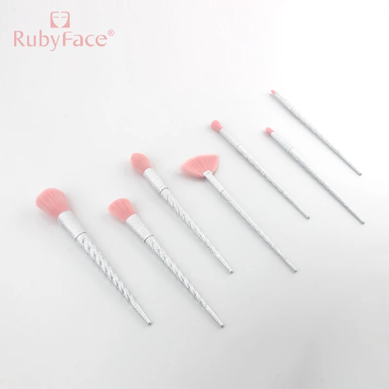 7 pcs rubyface  makeup brushes set  2020 In Stock factory supply