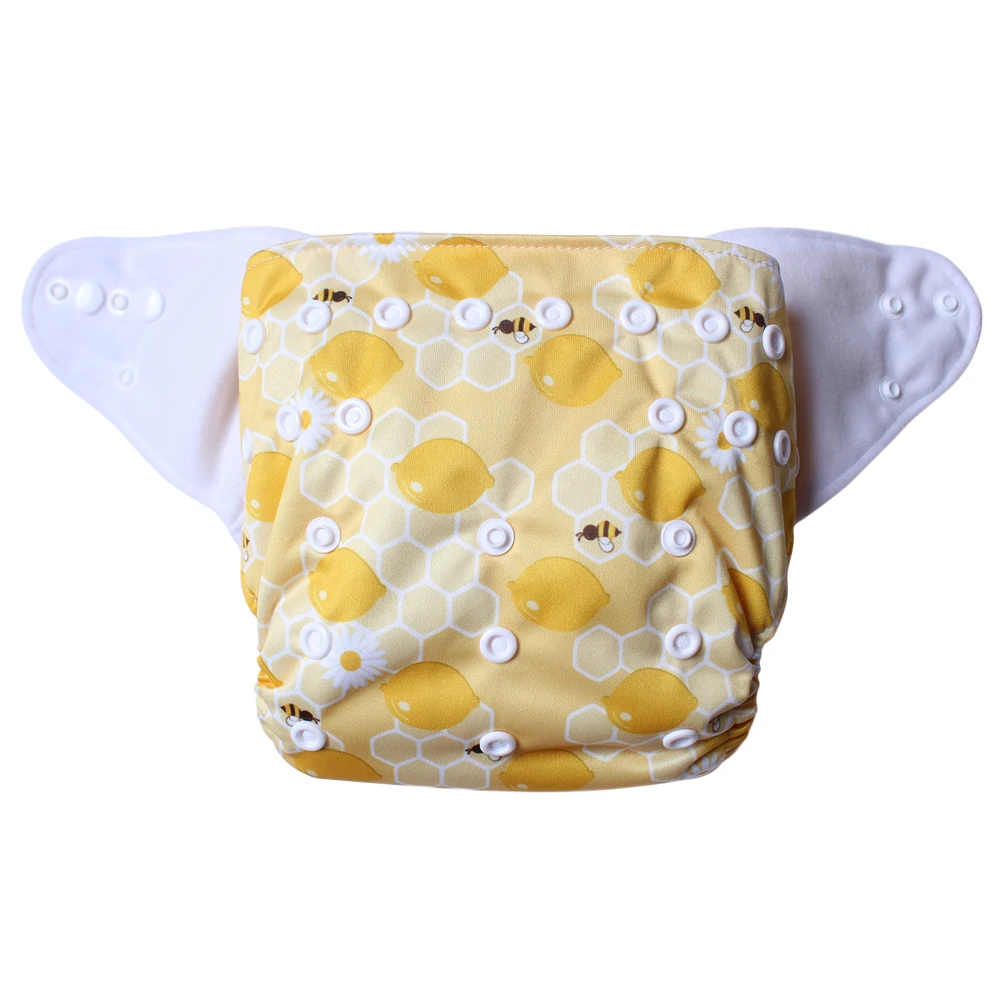 Wholesale Price Adjustable Size Reusable Baby Diapers Cloth Nappies for Newborn Boy and Girl Waterproof Baby Diaper