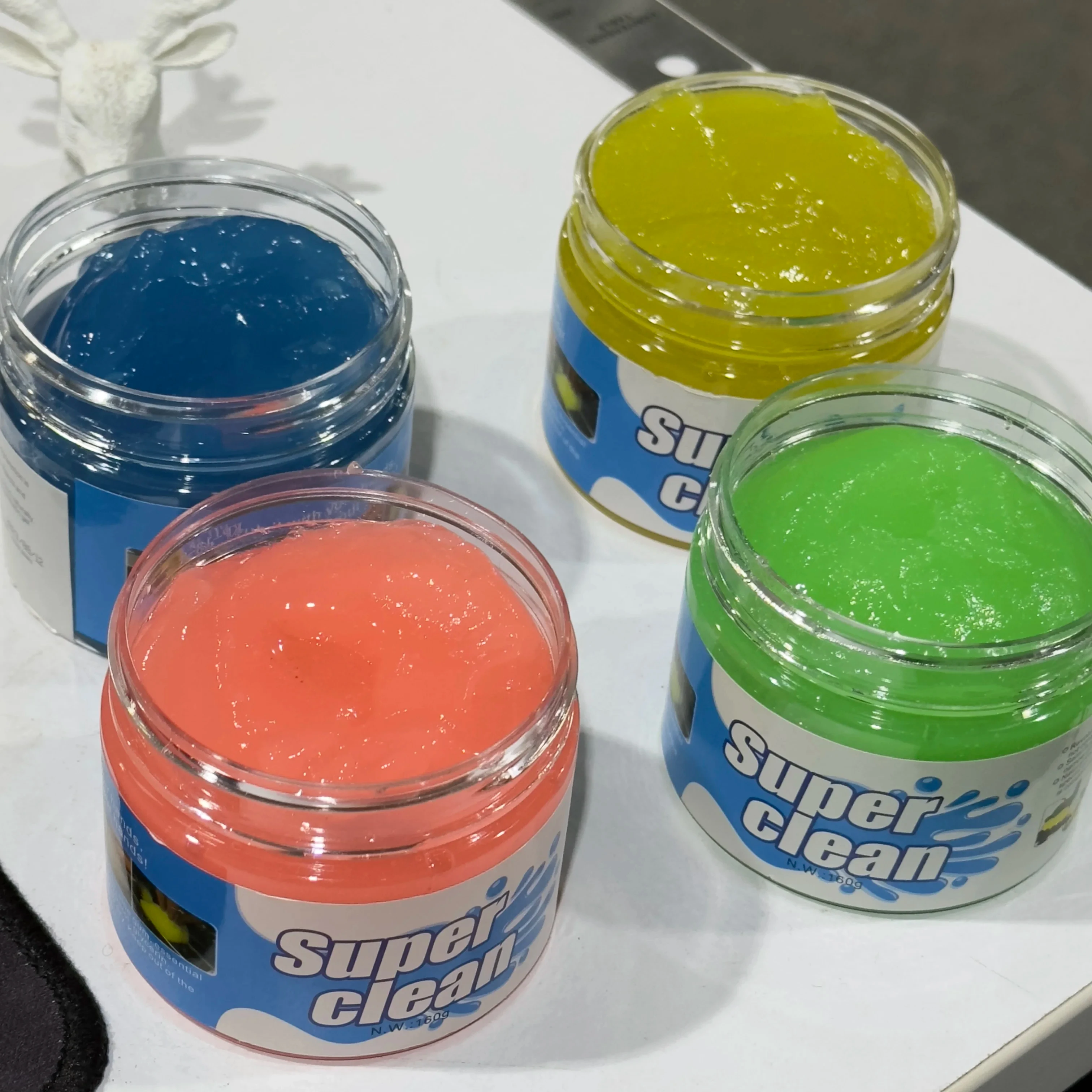 Hot sell 160g Convenient Jelly Dust Clean Gel for Keyboard Repeated Use Magic Cleaning Gel For Car