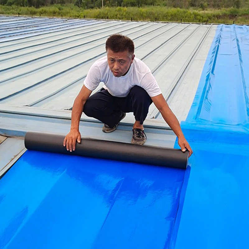 Modern Design Self-Adhesive Waterproof Membrane 1.2mm Thickness for Outdoor Metal Roof Featuring Rubber Butyl Bitumen Materials
