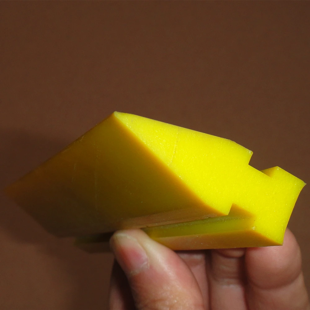 5 1/2inch Yellow Turbo PU Urethane Polyurethane Squeegee blade