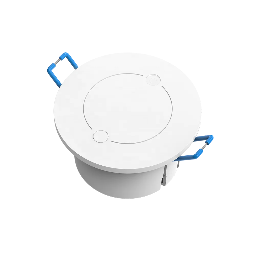 Детектор присутствия человека Zigbee потолочный датчик движения миллиметровый волновой радар технология наблюдения за сном для пожилых