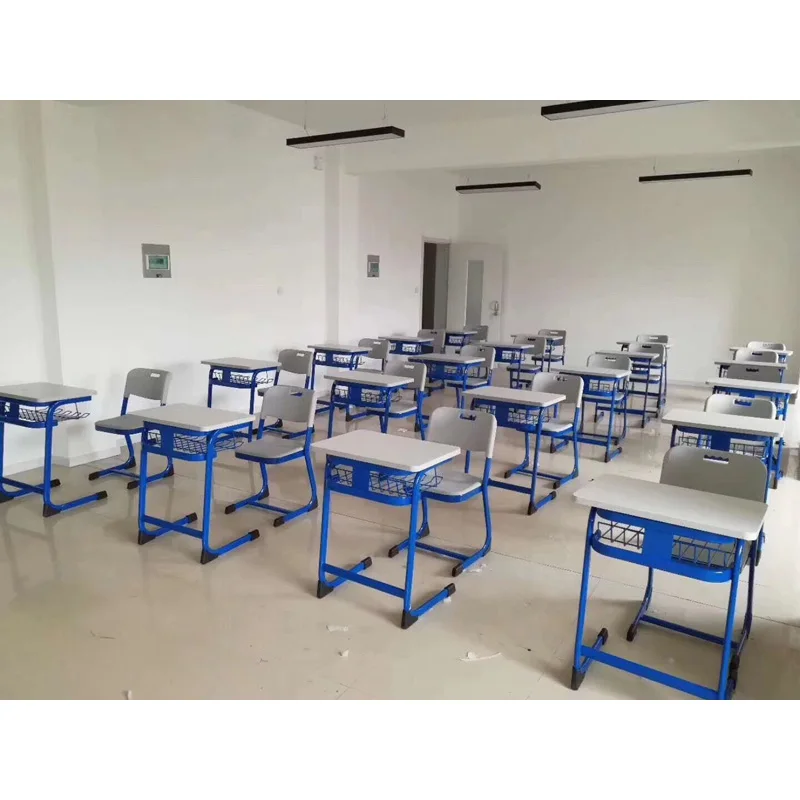 Individual Secondary Student Desks Classroom Furniture Factory Desk And Chair