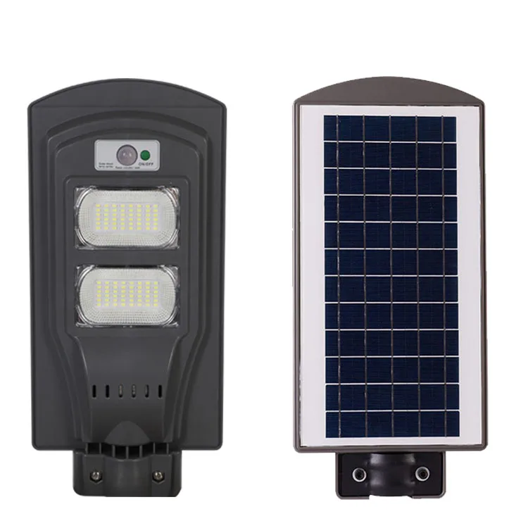 
50W High Quality Solar Street Lights All in One Led Solar Street Light with Solar panel 