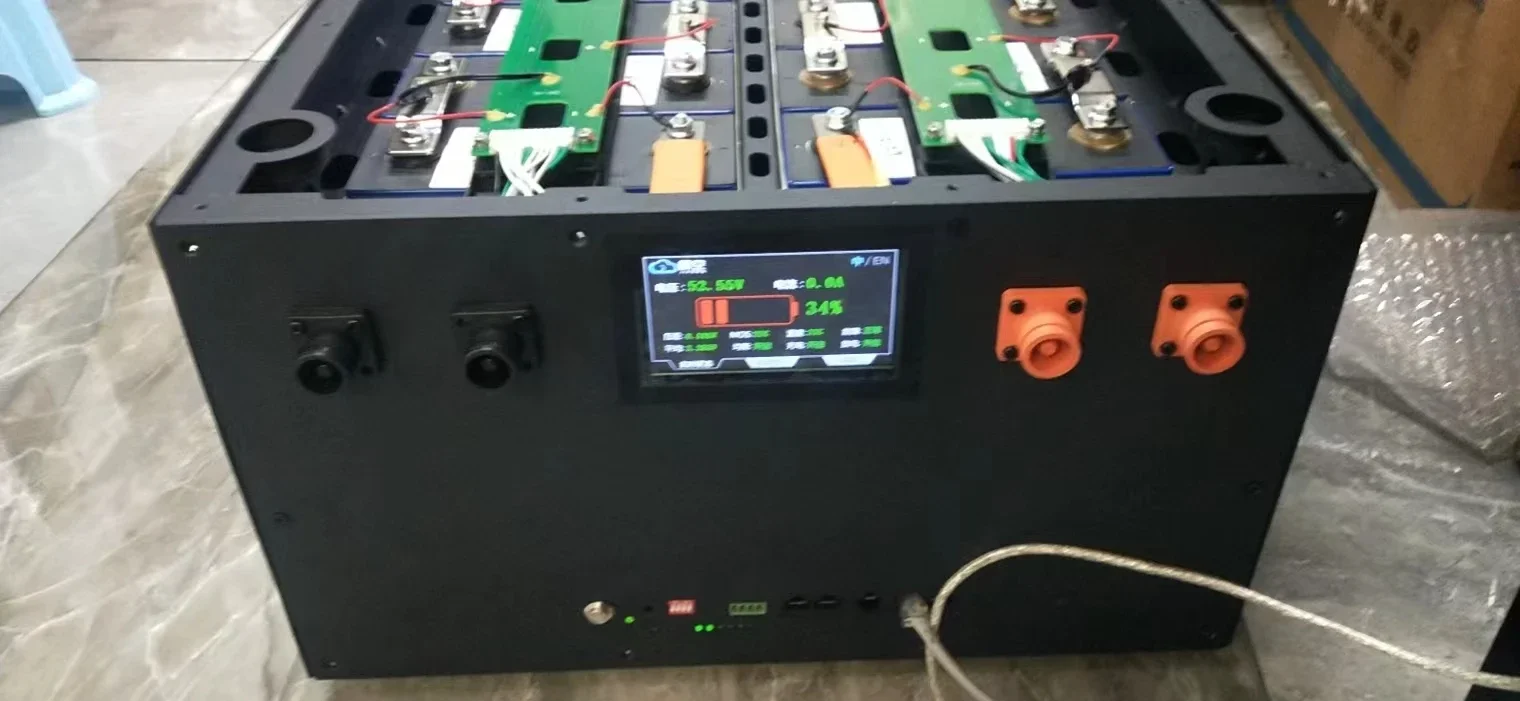 JK EU USA Stock 16S 280 Ah 302Ah 304Ah 320Ah 48V Lifepo4 Battery BoxPro DIY Kit  JK PB2A16S20P inverter BMS Metal enclosure box