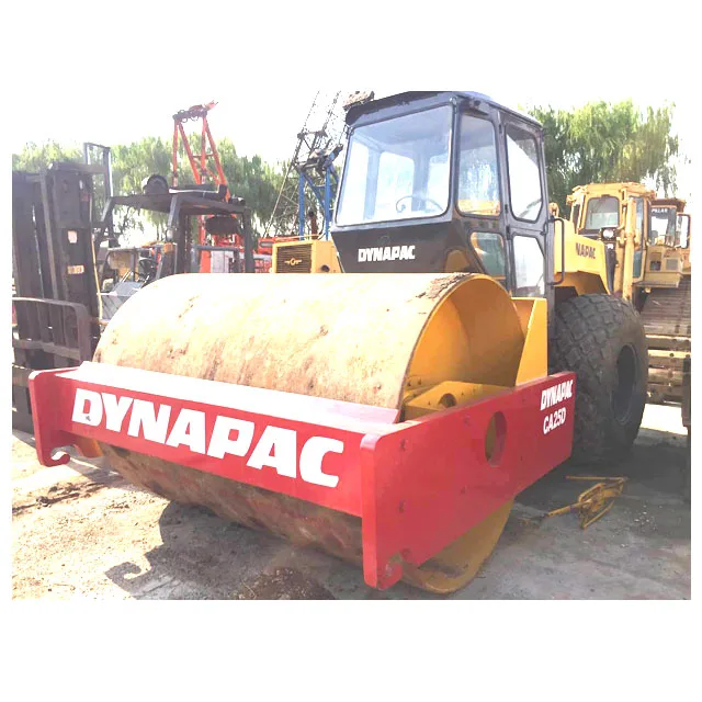  Шведский оригинальный покрасочный уплотнитель Dynapac CA 25D в продаже дорожный каток CA25D по низкой цене