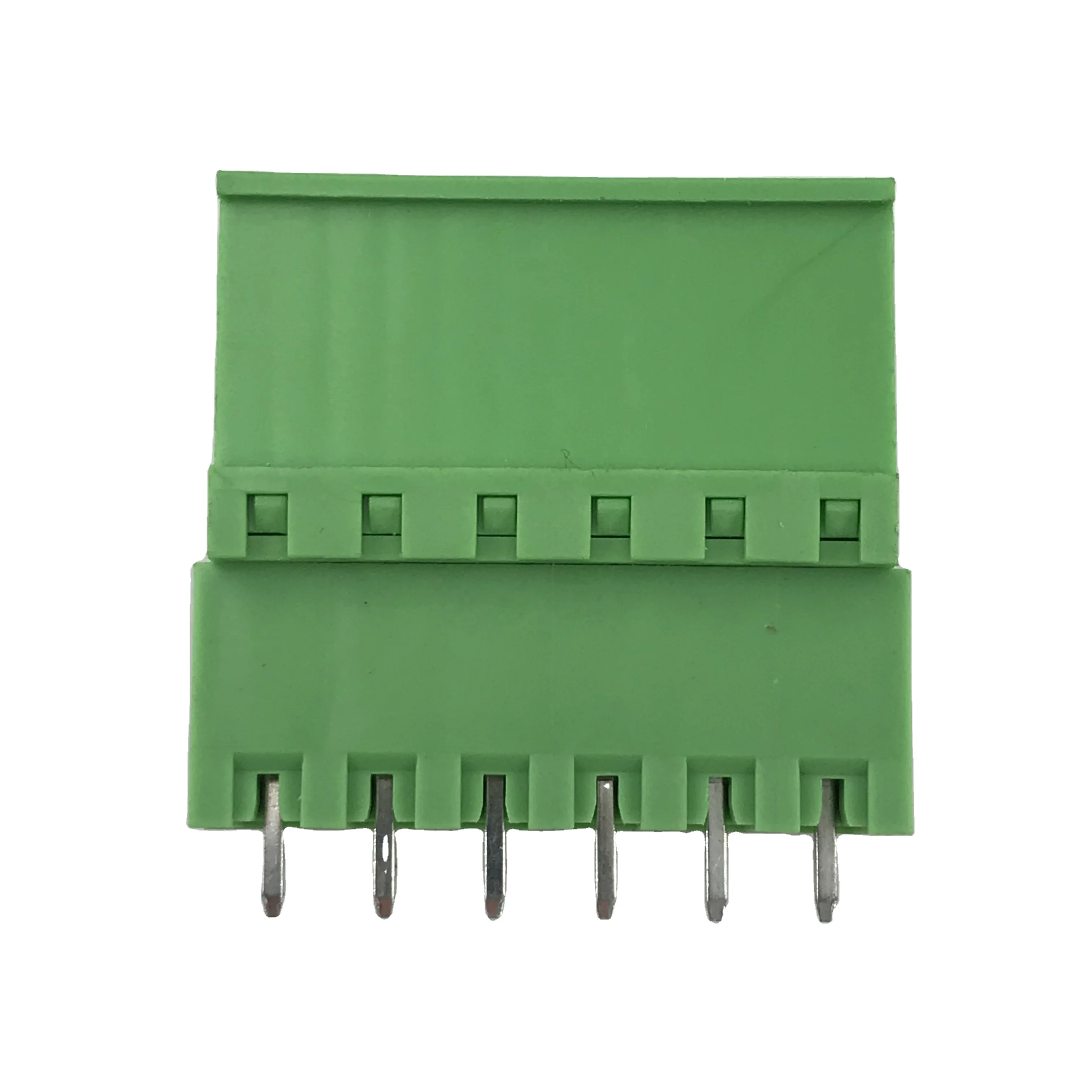 Вертикальная Подключаемая Клеммная колодка PCB с шагом 5,08 мм, штекер и гнездо