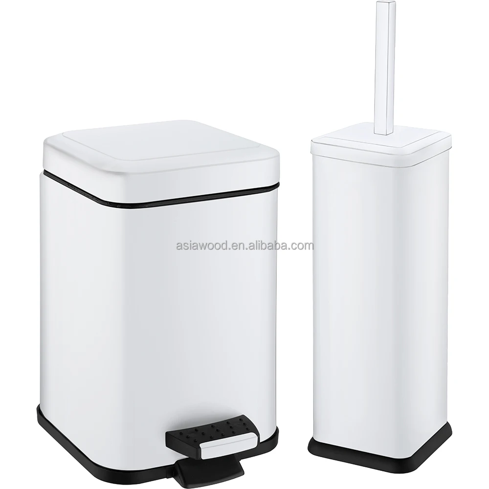 Современная корзина для мусора, умная корзина для мусора, держатели для туалетных щёток, ведро для хранения из нержавеющей стали, металл 40 дней после одобрения образца