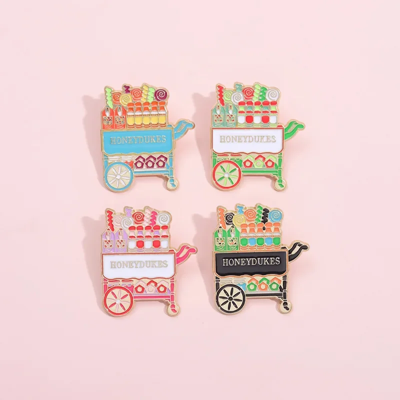 Magic Fantasy Movies Series Enamel Pins Creative Anime element Brooches Decorative Backpack Lapel Badge Jewelry Gifts Wholesale