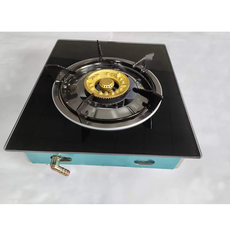 Asia popular high combustion efficient tempered glass tablet 1 burner propane Gas stove gas cooktop