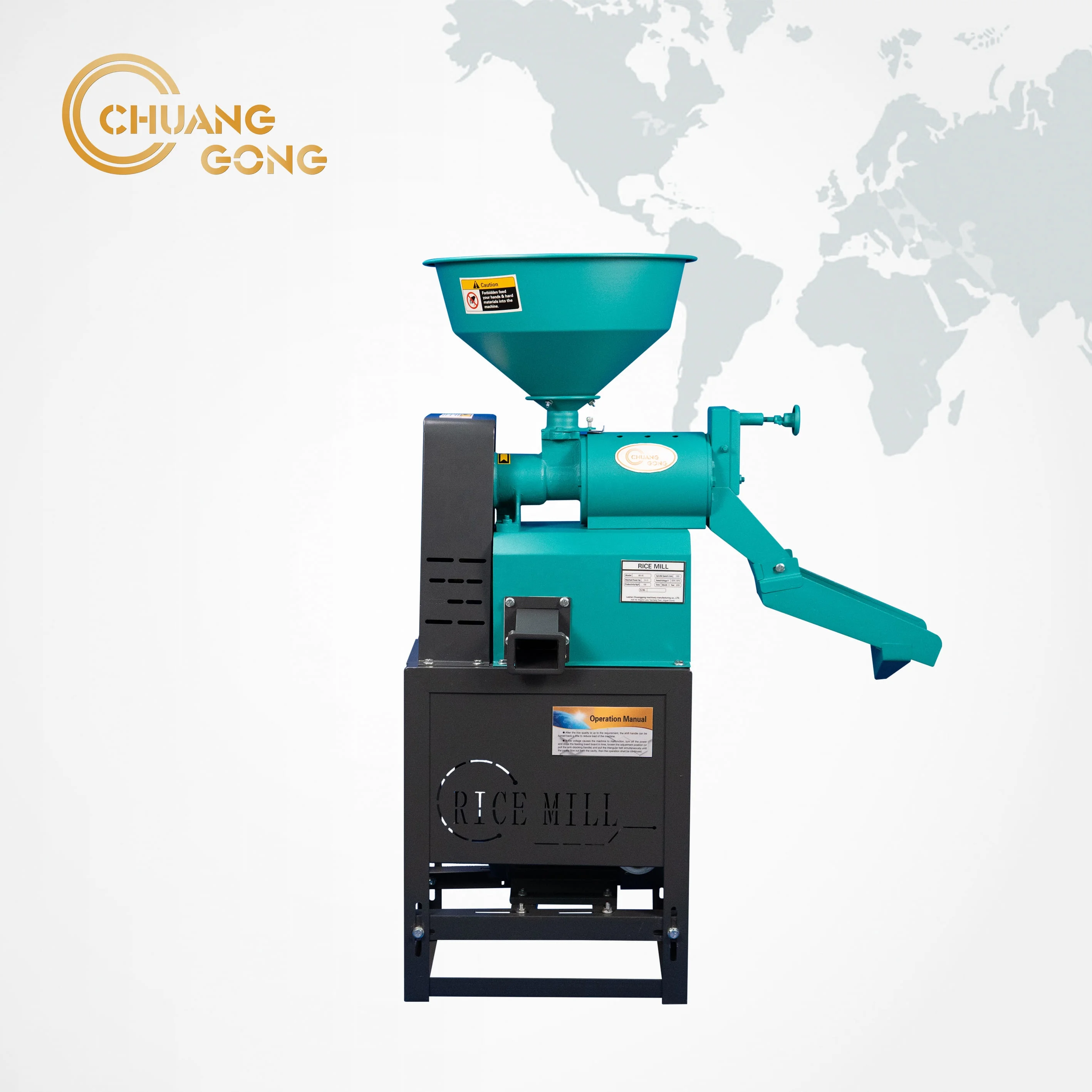 
Philippines mobile small rice mill machine / automatic rice milling machine 6N40 