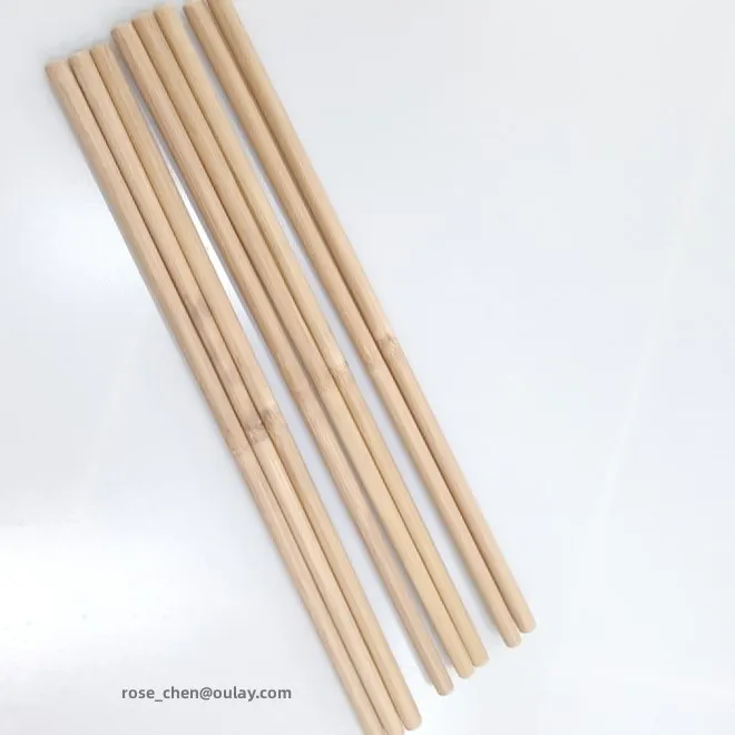 Bamboo Drum Sticks 38/40cm 10-11mm For Timpani Percussion Mallets Use for Music Performance Very straight bamboo sticks mallets
