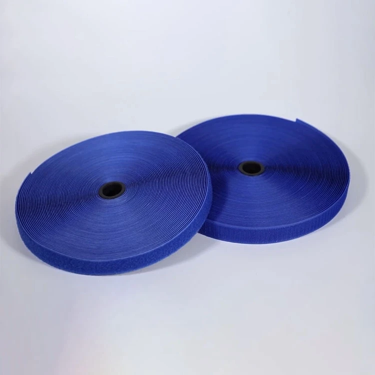 High Quality Hook And Loop Fastener Tape Colored Polyester Nylon Mixed Hook And Loop