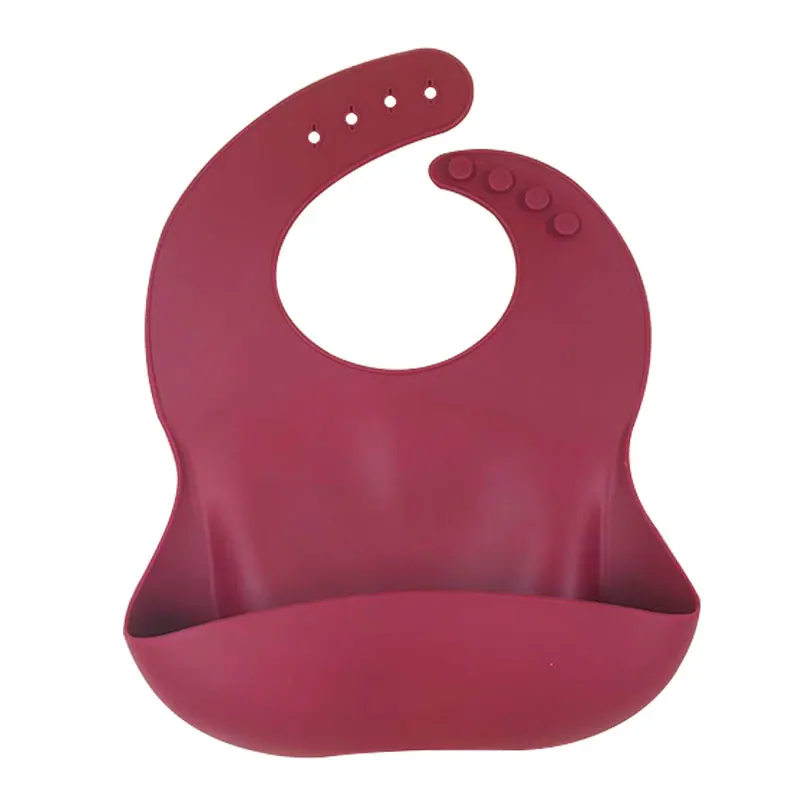 
Multicolor soft silicone waterproof Blank Baby Bibs Manufacturer Fashionable Adjustable Feeding Tools Toddlers Bibs 