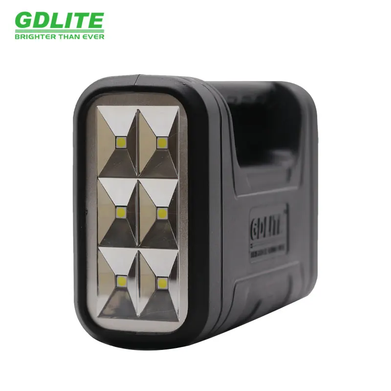 gdlite gd 8017   portable solar lighting system kits Photovoltaic emergency light with 5V usb out-put