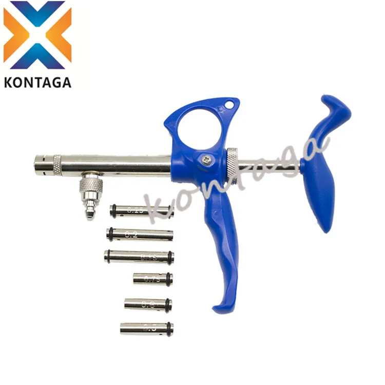 Шприц для непрерывной вакцины шприц вакцинации животных инъекций