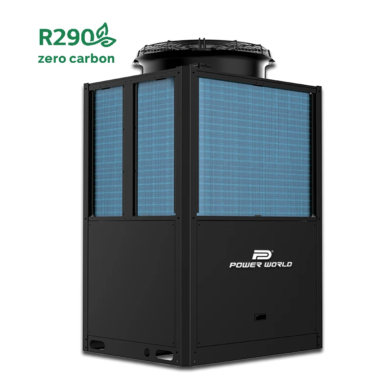 High COP Wfi control R290 commercial air heat pump heating heat pump hot water heater unit