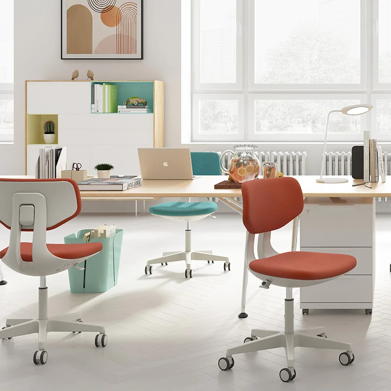 Wholesale Foshan Modern The Best Design Revolving Work Plastic Computer Fabric Office Working Chair From Home Chair