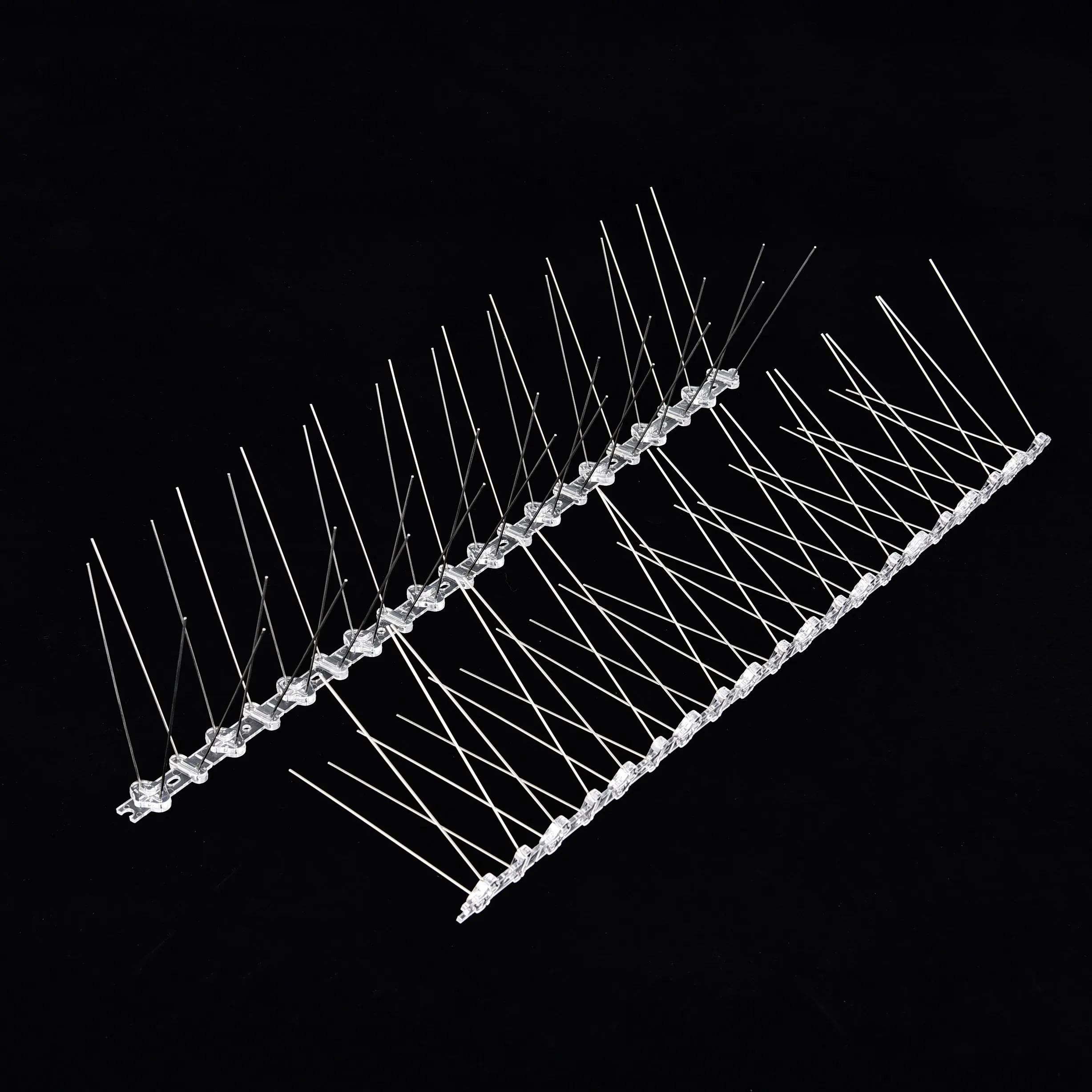 Outdoor Plastic Stainless Steel Anti Pigeon Bird Spikes Deterrent Device
