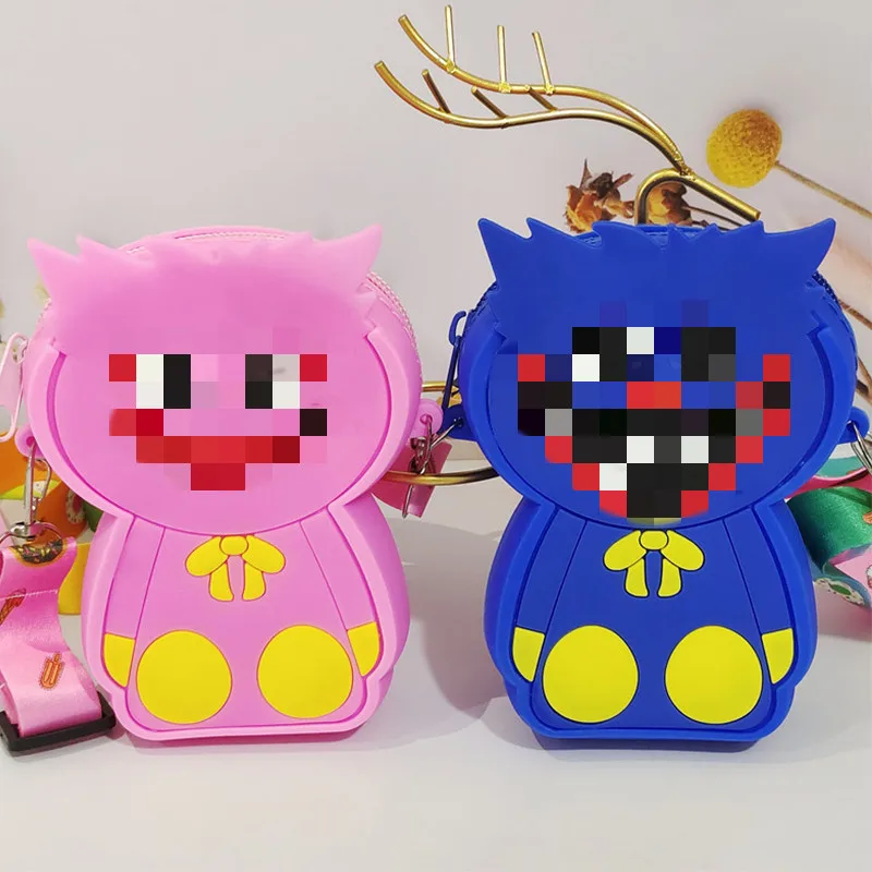 Wholesale Coin Purses Trending Pop Fidget Toys Playtime Wug Silicone Squeeze Kids Bags