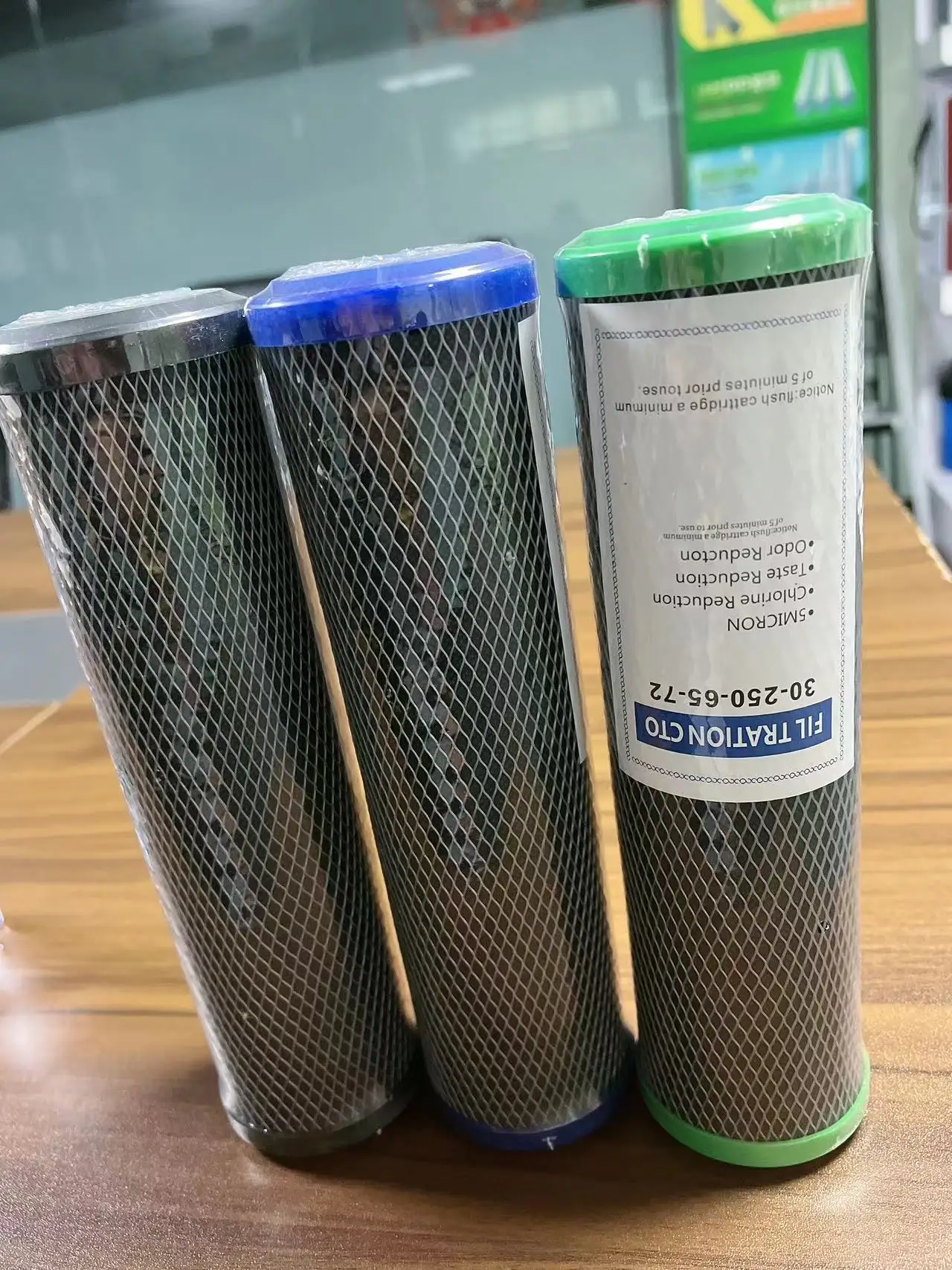 Rohs Certified water filter replacement CTO Water Filter Cartridge for Home Hotel Certified Sink Filters carbon block