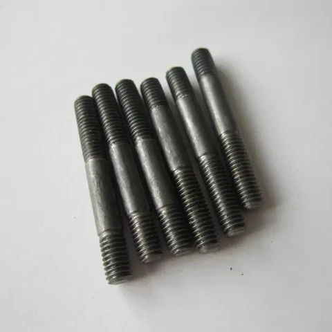 Carbon Steel Double Head Bolt DIN835 M6x50
