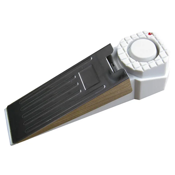 Portable Hotel Security Door Stopper Alarm Door Hardware Accessories Safety Floor Wedge 130DB Siren Anti-theft Doorstop Alarm