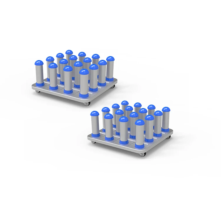 FAYON convenient mobile vinyl storage rack