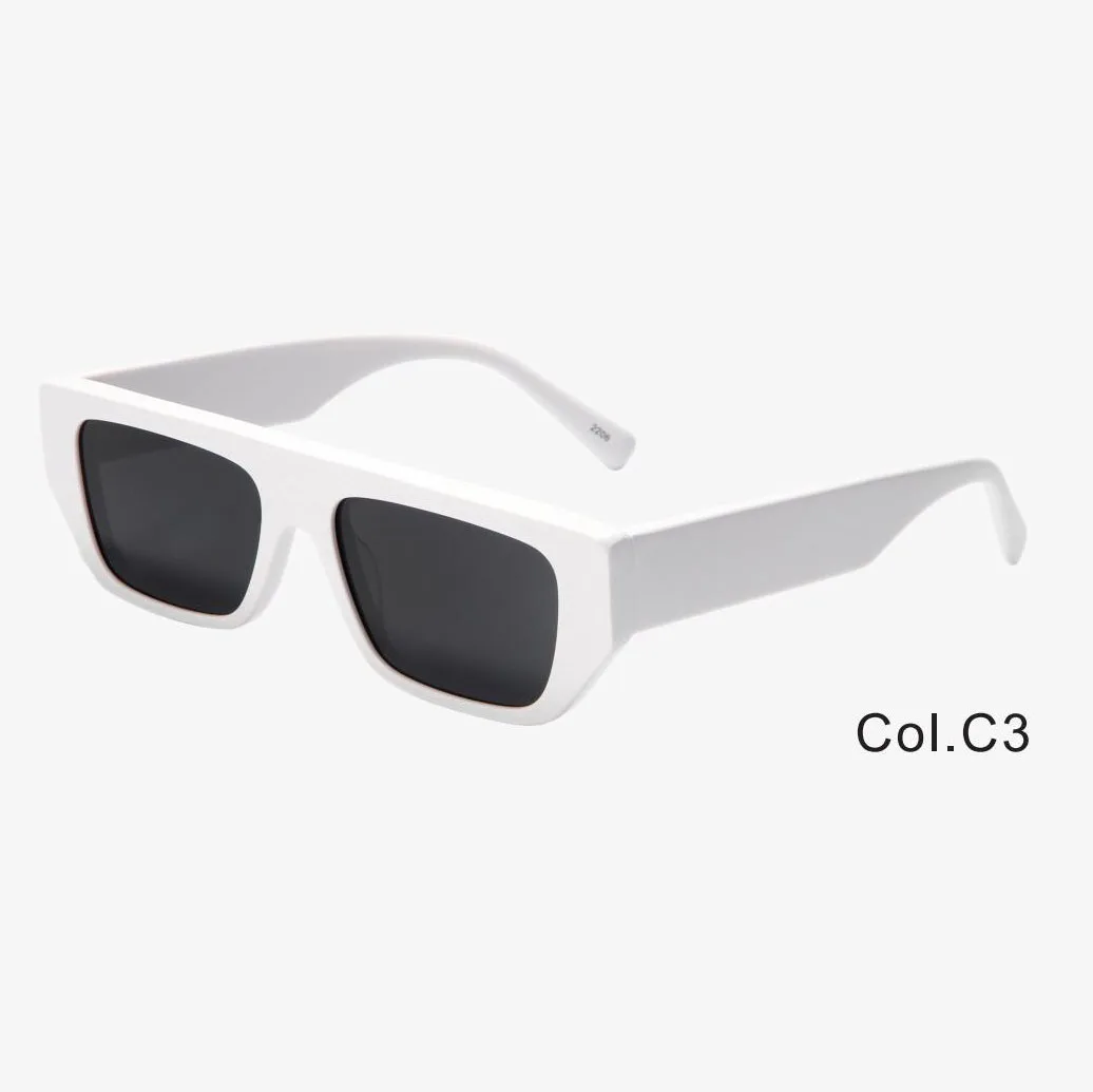 2024 New Fashion Sun Glasses Designer Polarized Shades Sunglasses Square Frame Eyeglasses Custom Logo Uv400 Acetate Sunglasses