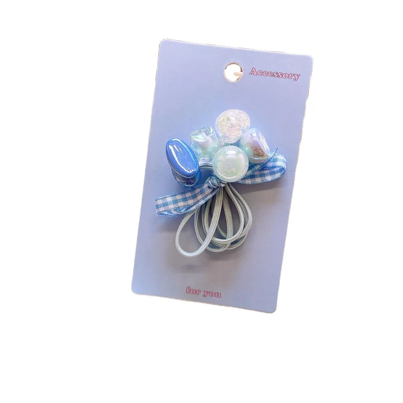 Girl Accessories Kids Family Money Bouquet Hair Ties For Kids Set Bear Love Head Rope Elastic Hair Ties For Kids New