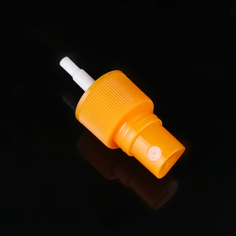 Orange Color Fine Mist Sprayer with 24/410 Dispenser Liquid Professional Plastic Pump sprayer head Wholesale