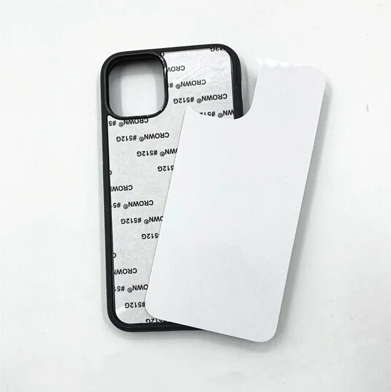 DIY 2D сублимационный чистый чехол для сотового телефона с алюминиевой пластиной iphone 13