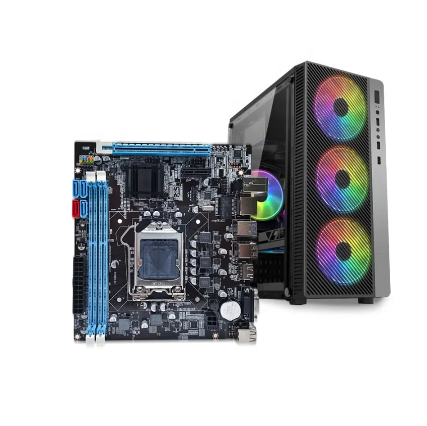 Cheapest high quality B75 mainboard Socket lga 1155 B75 Desktop computer motherboard with M.2 NVME 2280 port for Indonesia