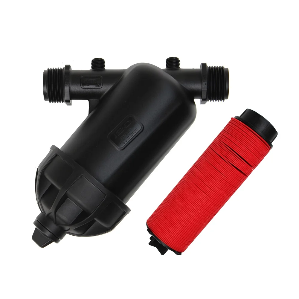 Y type 120 mesh plastic 2 inch disc filter drip irrigation water irrigation disc filter