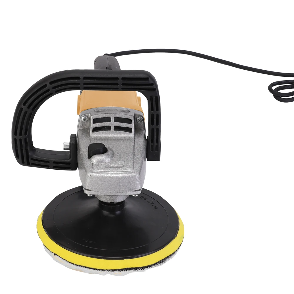 TOPWIRE 1200W 180MM Portable handheld rechargeable electric car polisher machine
