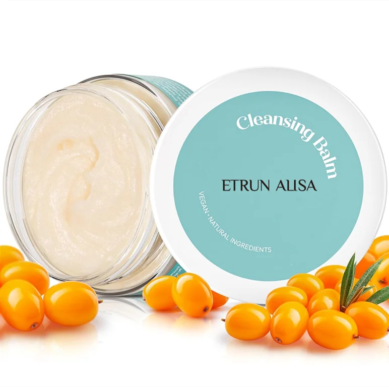 ETRUN ALISA Private Label Vitamin E Cleansing Balm Refreshing and non-greasy makeup removal for face eyes mouth