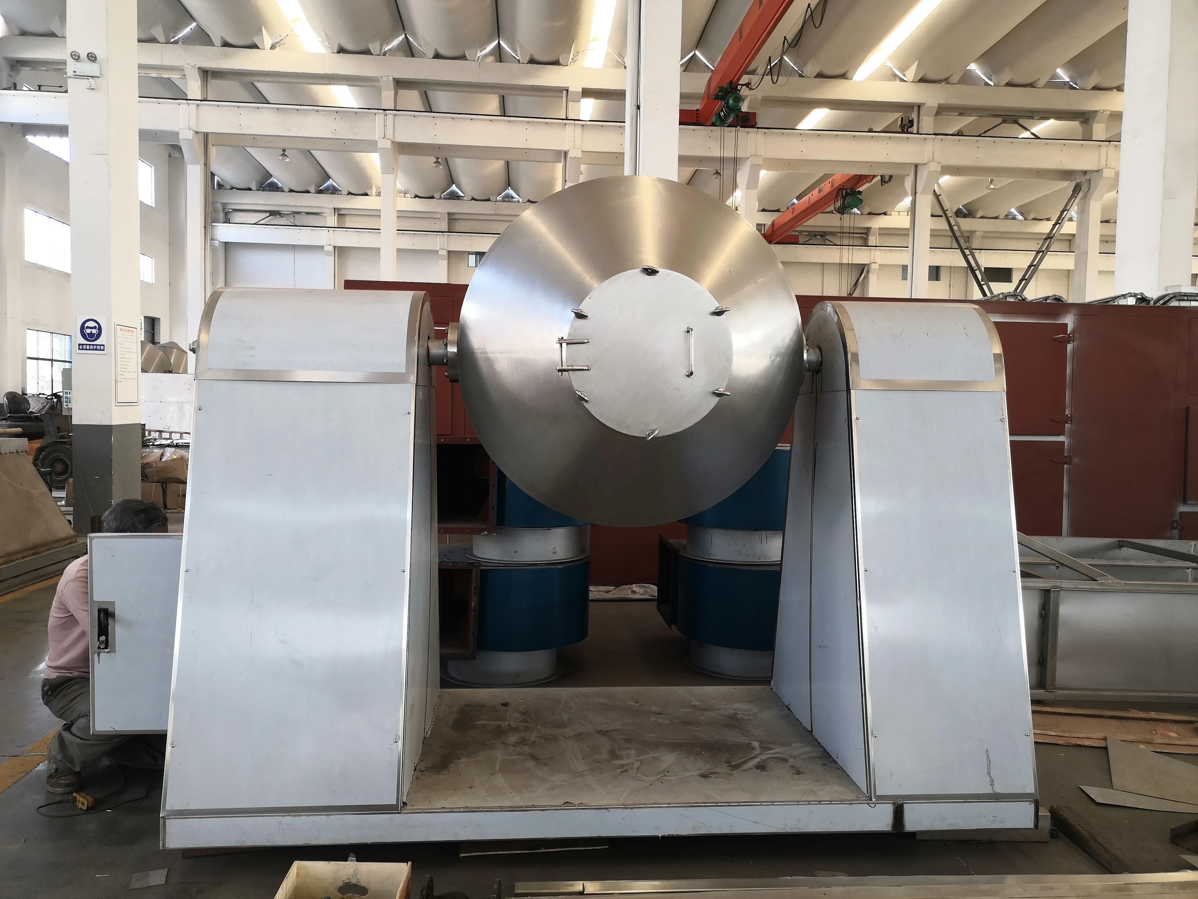 Cheap Factory Price SUS304L Sodium Pyrophosphate Double Cone Vacuum Dryer