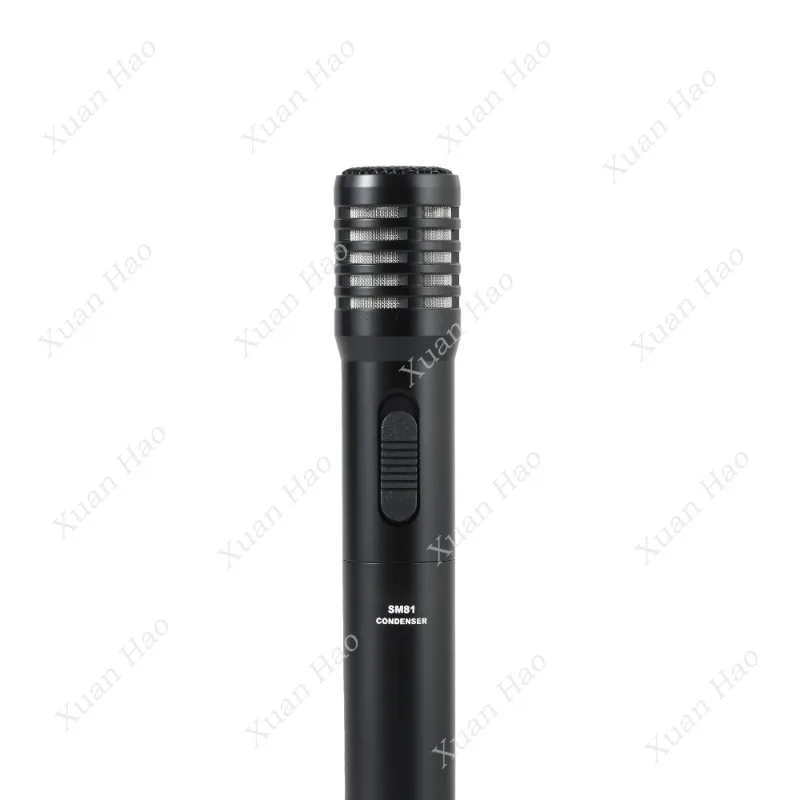 SM81 Professional Small Diaphragm Piano Guitar Stage Recording Condenser Instrument Microphone