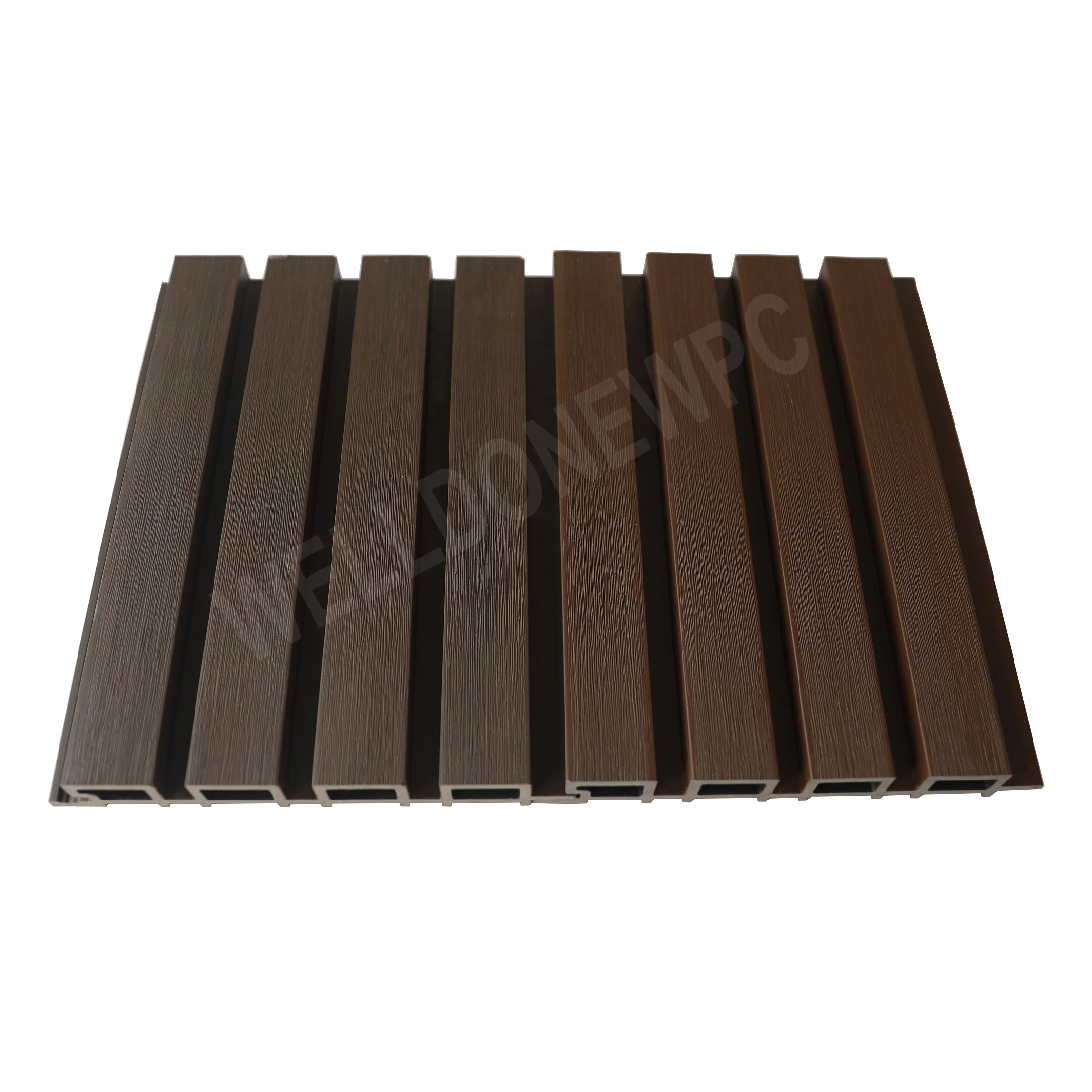 External Durable WPC Wood Composite Wall Cladding Panel Outdoor WPC Waterproof Siding 219*26mm Outdoor Wall Cladding